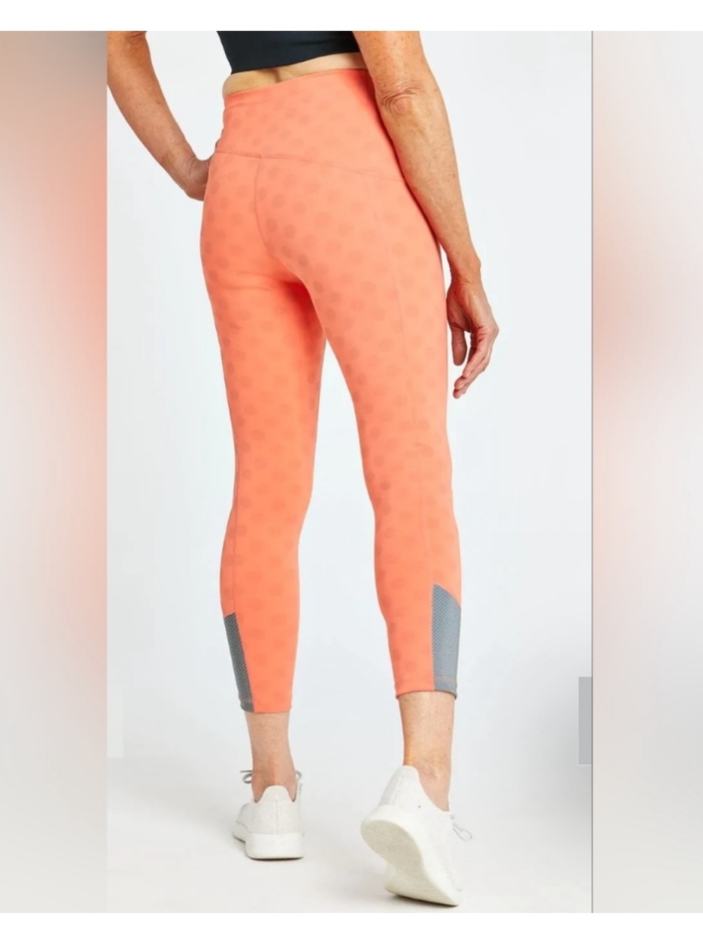 Oiselle Firecracker Polkadot 7/8 Running Tights
